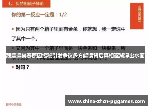 魏震遭禁赛原因揭秘引发争议多方解读背后真相逐渐浮出水面